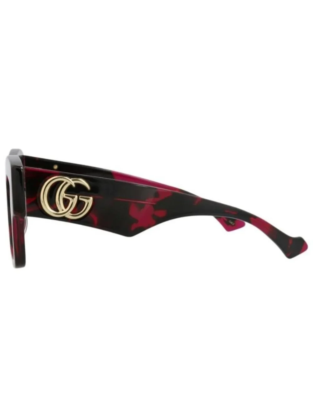 New Gucci Womens Cat Eye Havana Havana Brown Fashion Designer Sunglasses